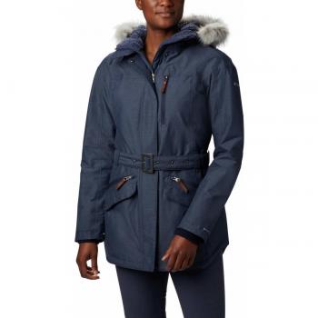 Columbia Chaqueta Impermeable Carson Pass II Mujer Azul