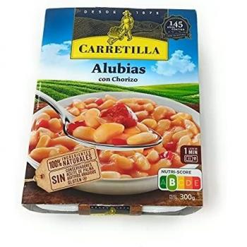 Plato de Alubias con Chorizo 300g