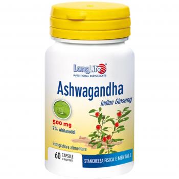 LongLife Ashwagandha Integratore Rilassante 60 Capsule