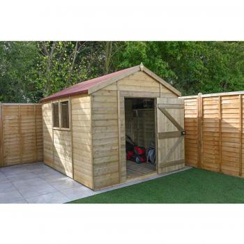 Forest Garden Timberdale Apex Shed with Assembly