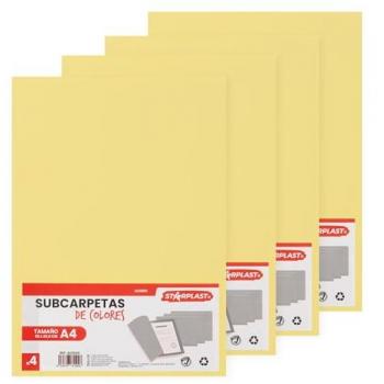 Subcarpetas Pastel 160 gr