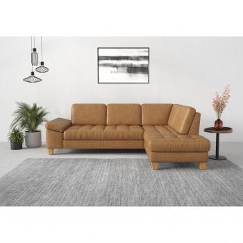 Sit & More Westham L‑Sofa mit Ottomane – Schlaf