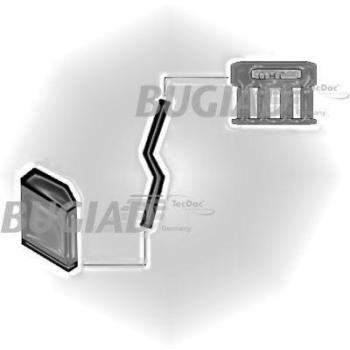Gaine De Suralimentation BUGIAD 88760 Renault Megane II Scénic II