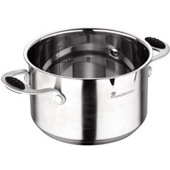 Olla con tapa MasterPro 16 cm acero inoxidable