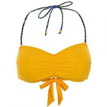 Haut de Bikini Bandeau Jessica Trespass Femme M Jaune Soleil