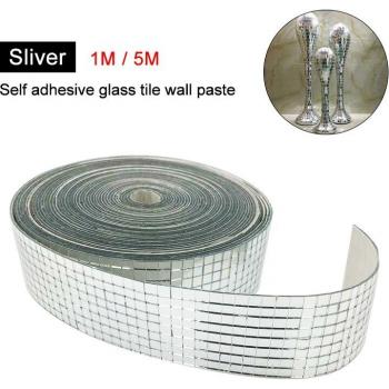 Self-Stick Glass Craft Tiles