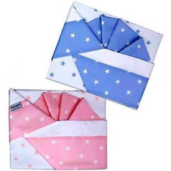 Andy & Helen set lenzuola letto + sotto + federa rosa