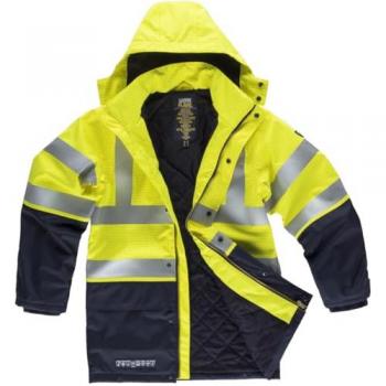 Parka Ignífuga y Antiestática con Protección Soldador