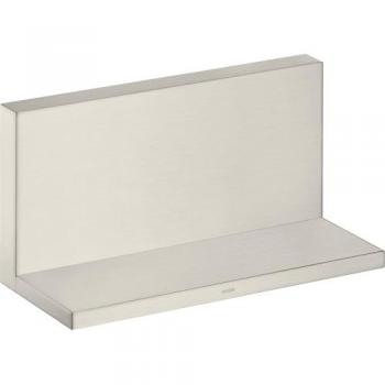 Estantería integrada Hansgrohe AXOR 24×12 – Color Acero Inoxidable Óptico
