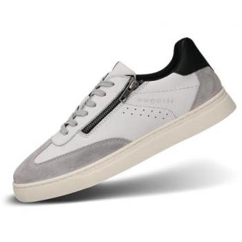 Sneaker mit Reißverschluss in Weiß