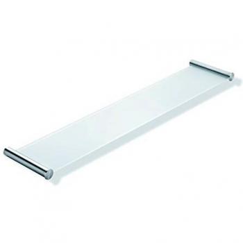 Étagère en verre avec support chromé Hewi System 162, 600 x 122 mm