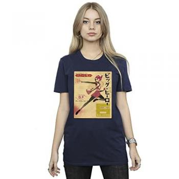 T-shirt Maniche Lunghe Baymax Honey Lemon Donna