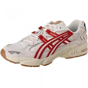 ASICS Gel‑Kayano 5 OG Retro Tokyo Pack Witte en Rode Detail – Beige – Herenschaal 45