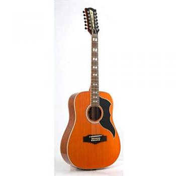 Guitare acoustique 12 cordes EKO Ranger XII VR finition naturelle vintage