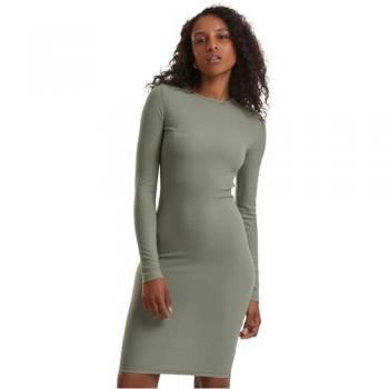 Abito in maglia Verde Pastello Urban Classics Rib