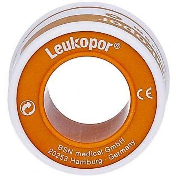 Leukopor Verbandfixierung 5 m x 2,5 cm