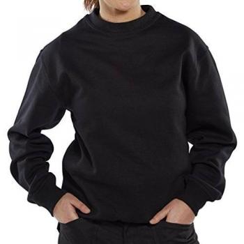 CLICK PREMIUM SWEAT SHIRT BLACK XL