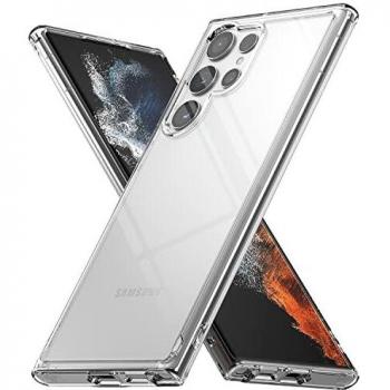 Ringke Fusion Cover Transparent Sottile per Samsung S22 Ultra 5G – Retro Rigido TPU