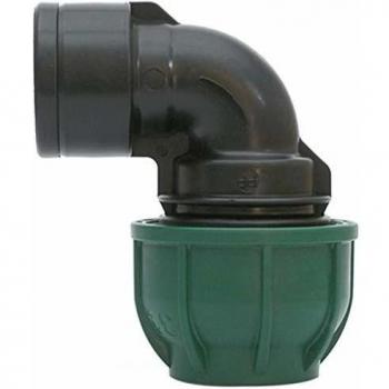 Coude 90° PE 25 avec filetage femelle 1/2