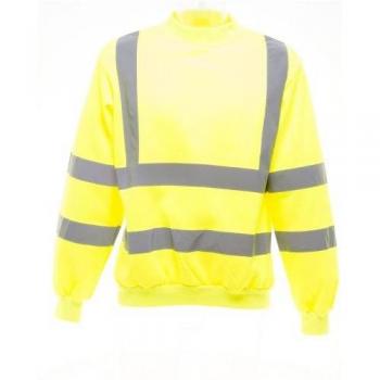 Felpa Yoko unisex alta visibilità