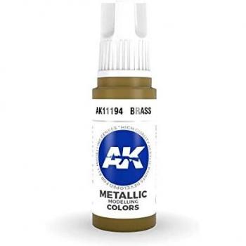 AK Interactive 3G Brass Acrylic Paint 17 mL