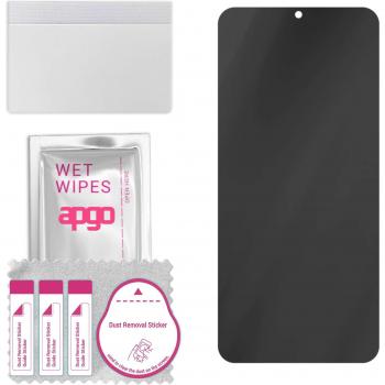 Apgo Hybride Privacy Mat Glas voor TCL L10 Plus