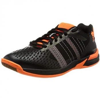 Kempa Herren Sneaker Attack Contender – Schwarz-Fluo-Orange 07 EU36