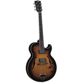 Chitarra elettrica Eko Tribute Jazz SA 750 Sunburst