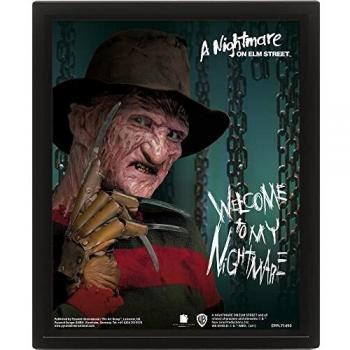 Póster oficial 3D Pesadilla en Elm Street