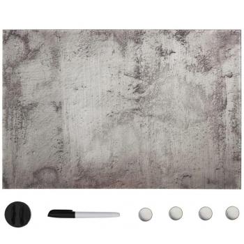 Wall-Mounted Glass Magnetic Board