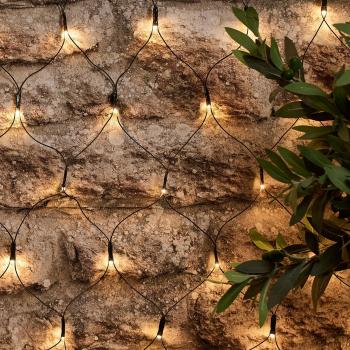 GardenGlow 100 LED Solar Net Light
