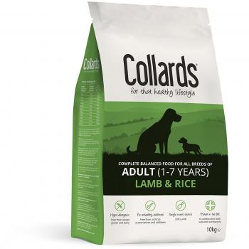 Collards Adult Lamb‑Rice Dry Kibble, 10 kg