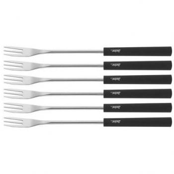 Käsefondue-Gabeln BASIC in Schwarz