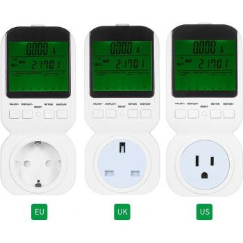 Precision energy monitoring socket