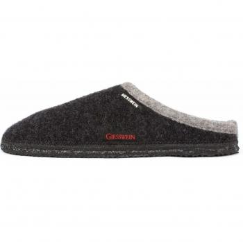 Mules en laine vierge Giesswein, gris, taille 38