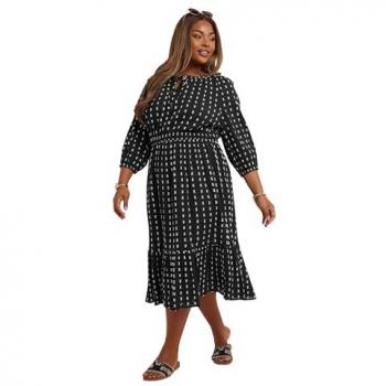 Vêtement Chic Boho Noir 100 % Coton