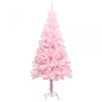 Pink Artificial Christmas Tree with Stand 4 ft PVC