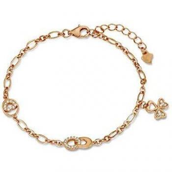 Pulsera de plata 925 con circonitas brillantes
