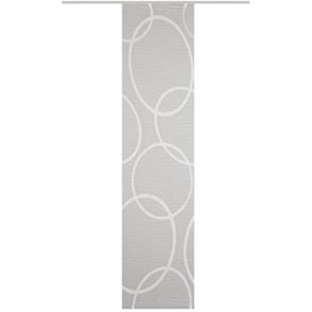 Schibli-Schlittschuh‑Gardine PINALO – 1 Stück, halbtransparent