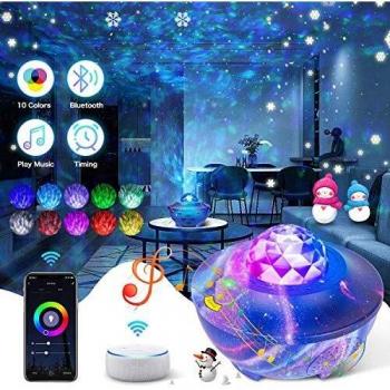 Ciel Étoilé Projecteur LED Bluetooth Wifi pour fête Halloween