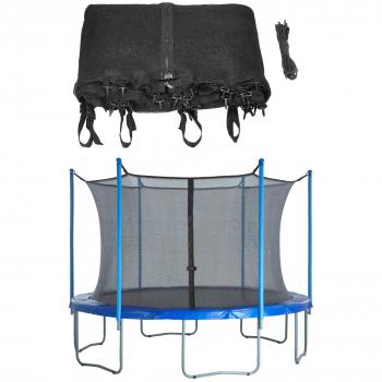 All‑Around Safety Net – 10 ft Trampoline Round Frame with Straps