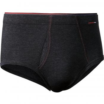 Con‑ta Herrenthermo‑Slip mit Eingriff & Streifen – Baumwoll‑Unterwäsche, Größen M bis 4XL