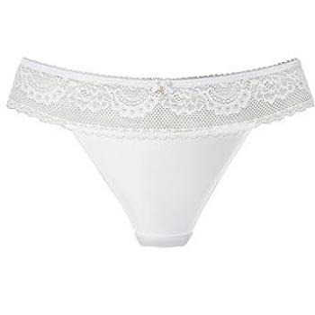 LASCANA High-Waist-String, mit breitem Bund aus floraler Spitze