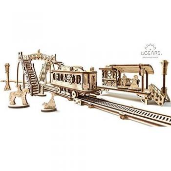 UGEARS Wooden Tram Puzzle