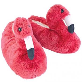 Funky Flamingo Soft Soled Women's Slippers
