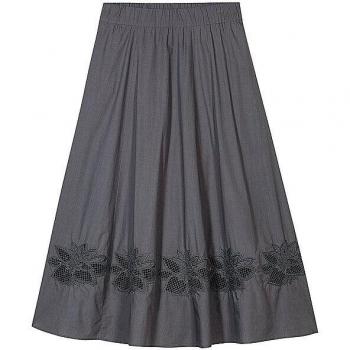 Midirock Grau von Luisa Cerano – Damen – Größe 40 (518274/4164-20)
