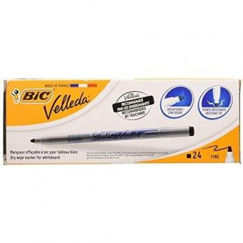 Feutres de tableau noir effaçables à sec Bic Velleda 1721