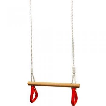 Balançoire avec anneaux de sécurité