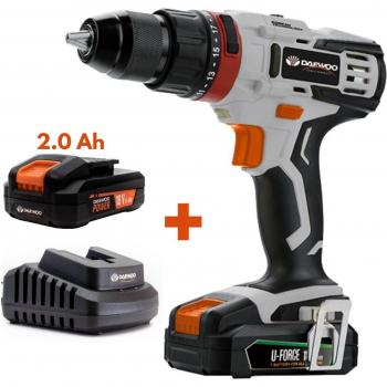 Daewoo U-FORCE 18V Li-ion Cordless Drill