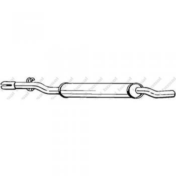 Bosal Mittelschalldämpfer für VW Caddy